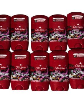 Old Spice Raptorstrike Deodorant 10 Pack Aluminum Free Long Lasting, 2.6 oz